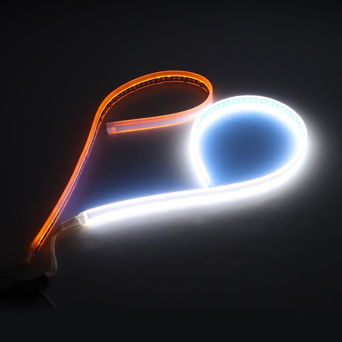 Switchback-60cm-Car-LED-Strip-Light-DRL-with-Turn-Signal-WhiteRedBlue-Yellow-Dual-Color-10W-DC12V-1339657
