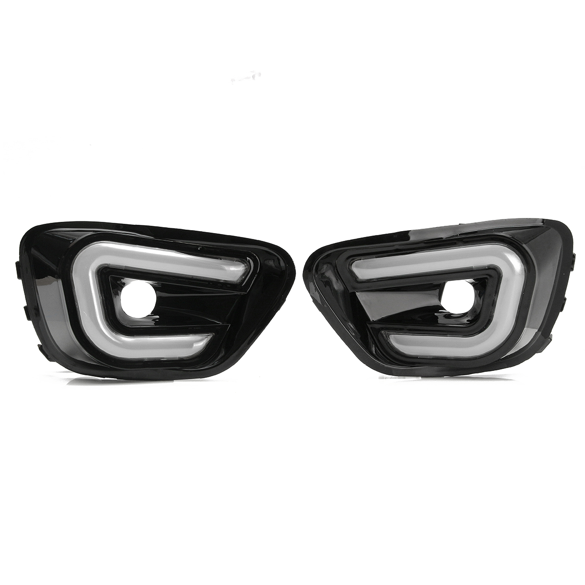 WhiteYellow-LED-Daytime-Running-Lights-DRL-Turn-Signal-Lamps-Pair-For-Jeep-Compass-2011-2016-1593098