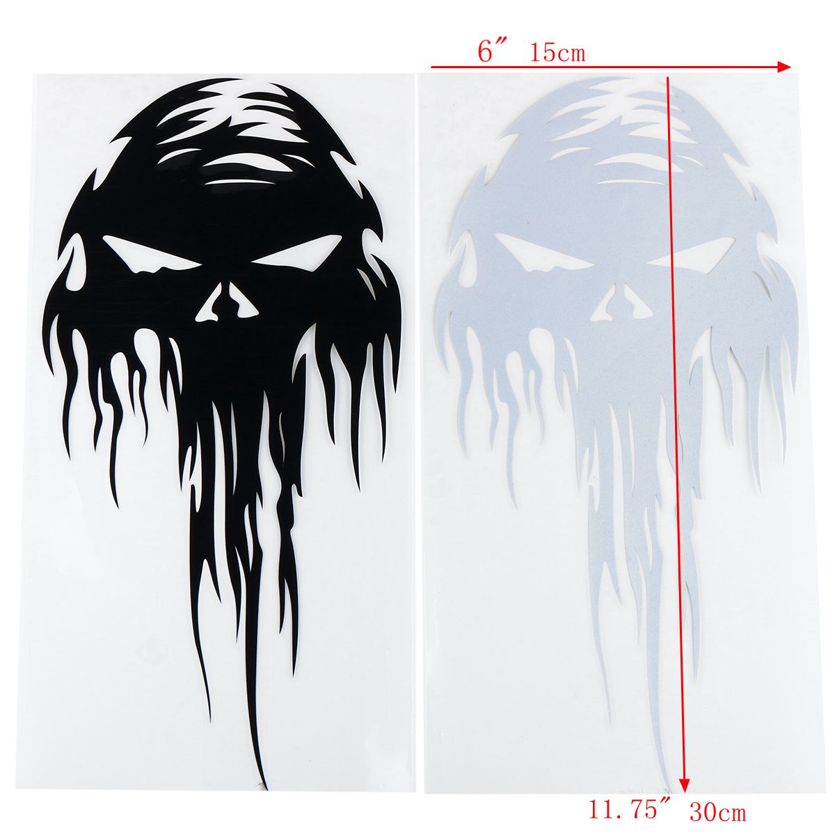 1175x-6inch-Universal-Car-Motorcycle-Bike-Drip-Skull-Gas-Tank-Decal-Sticker-1328437