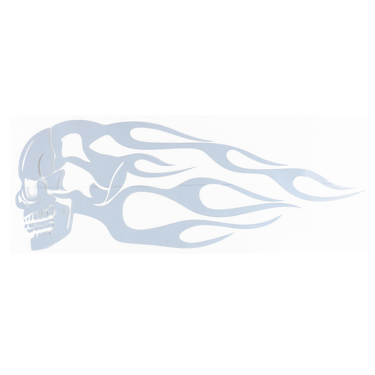 2pcs-135x5inch-Universal-Motorcycle-Gas-Tank-Flames-Skull-Badge-Decal-Sticker-1256134