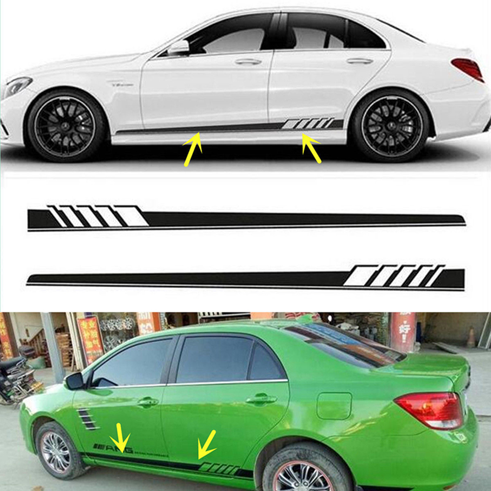 2pcs-Body-Both-Side-Graphics-Vinyl-Long-Stripe-Reflective-Colorful--Solid-Color-Car-Decal-Sticker-1746529