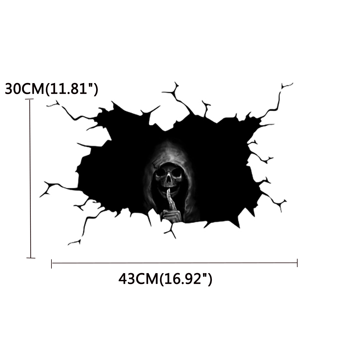 30x43cm--20x30cm-Sticker-Decals-Skull-Pattern-Halloween-For-Vehicle-Home-Window-Decoration-1749402