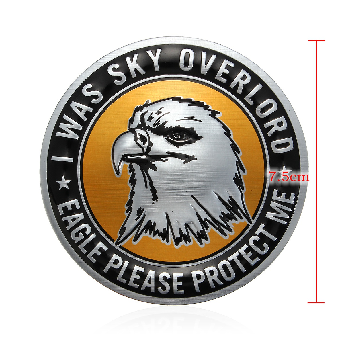 3D-DIY-Silver-Animals-Head-Metal-Logo-Sticker-Car-Motorcycle-Badge-Emblem-Decals-1474255