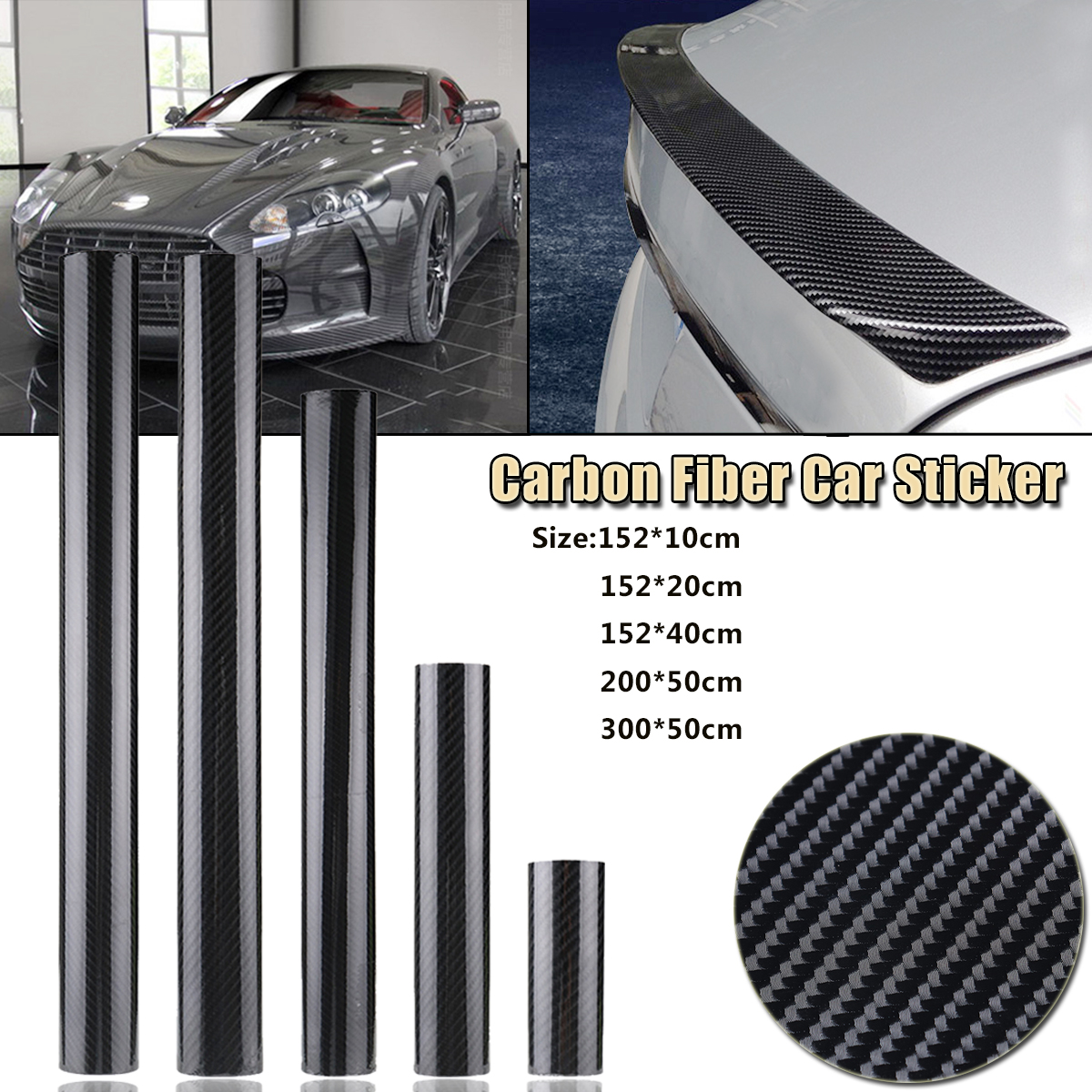 5D-Vinyl-Wrap-Decal-Carbon-Fiber-Roll-Film-Sheet-Auto-Car-Stickers-Glossy-Motorcycle-DIY-1353796