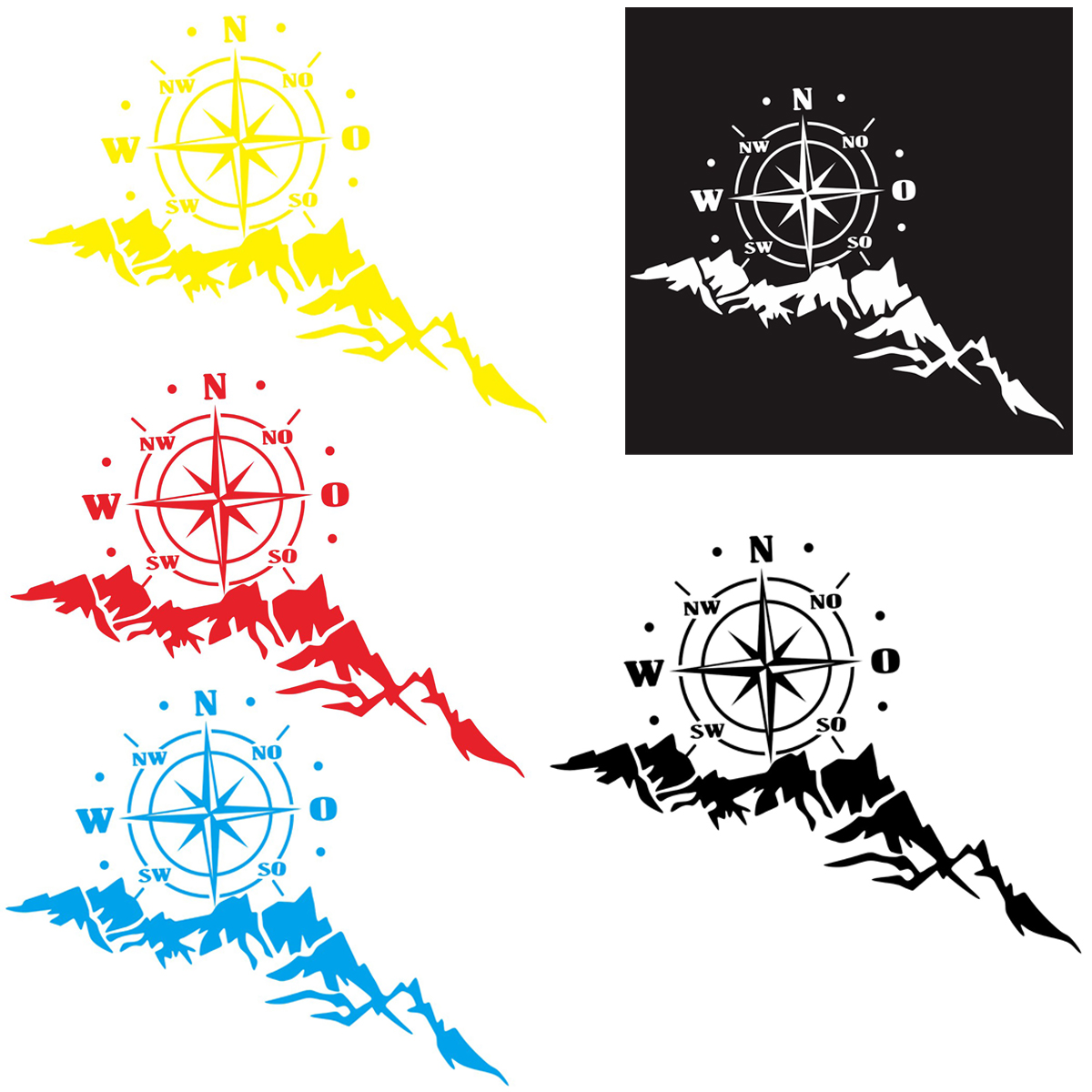 65x35cm-Sticker-Body-Hood-Vinyl-Decal-Compass-W-Mountains-For-Camper-Motorhome-Boat-1714610