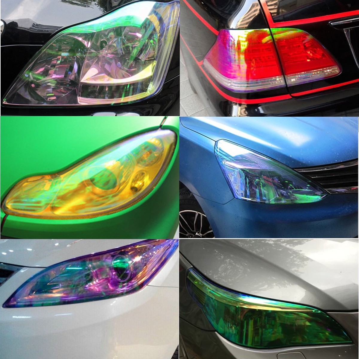 Light-Film-Sticker-Head-Tail-Llight-Chameleon-Protection-For-Motorcycle-Car-30X100cm-999395