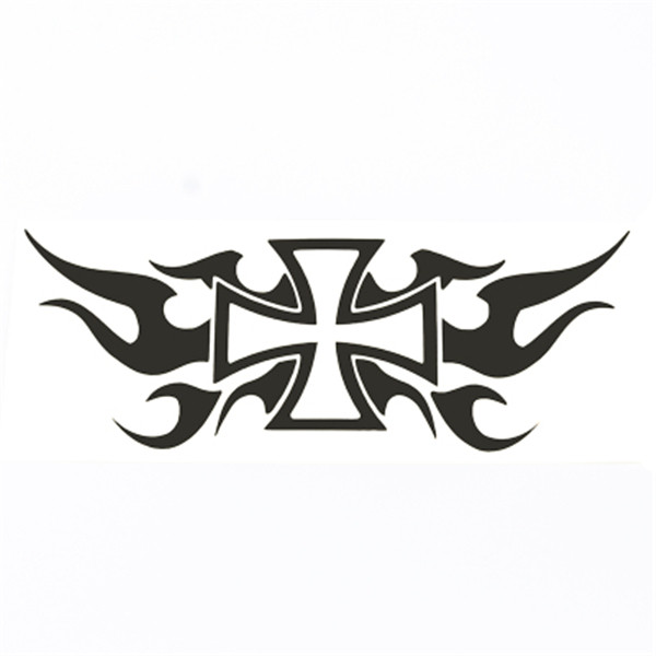 Motorcycle-Scooter-Personality-Waterproof-Wildfire-Pattern-Decorative-Stickers-1054244