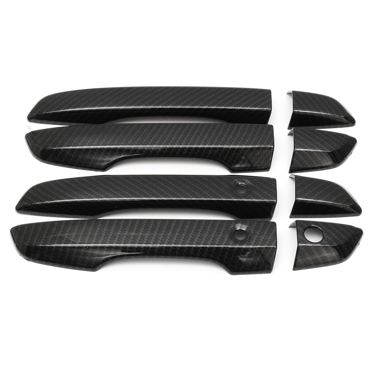 4PCS-Carbon-Fiber-Style-Exterior-Door-Handle-Cover-Trim-For-Honda-Civic-16-17-1180540