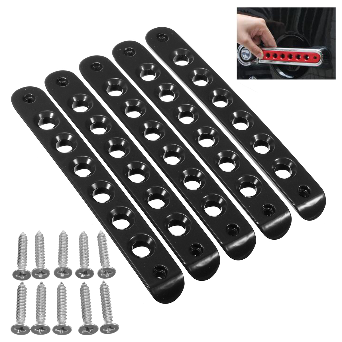 5PCS-Door-Handle-And-Tailgate-Aluminum-Trims-Insert-For-Wrangler-2007-2017-1237767