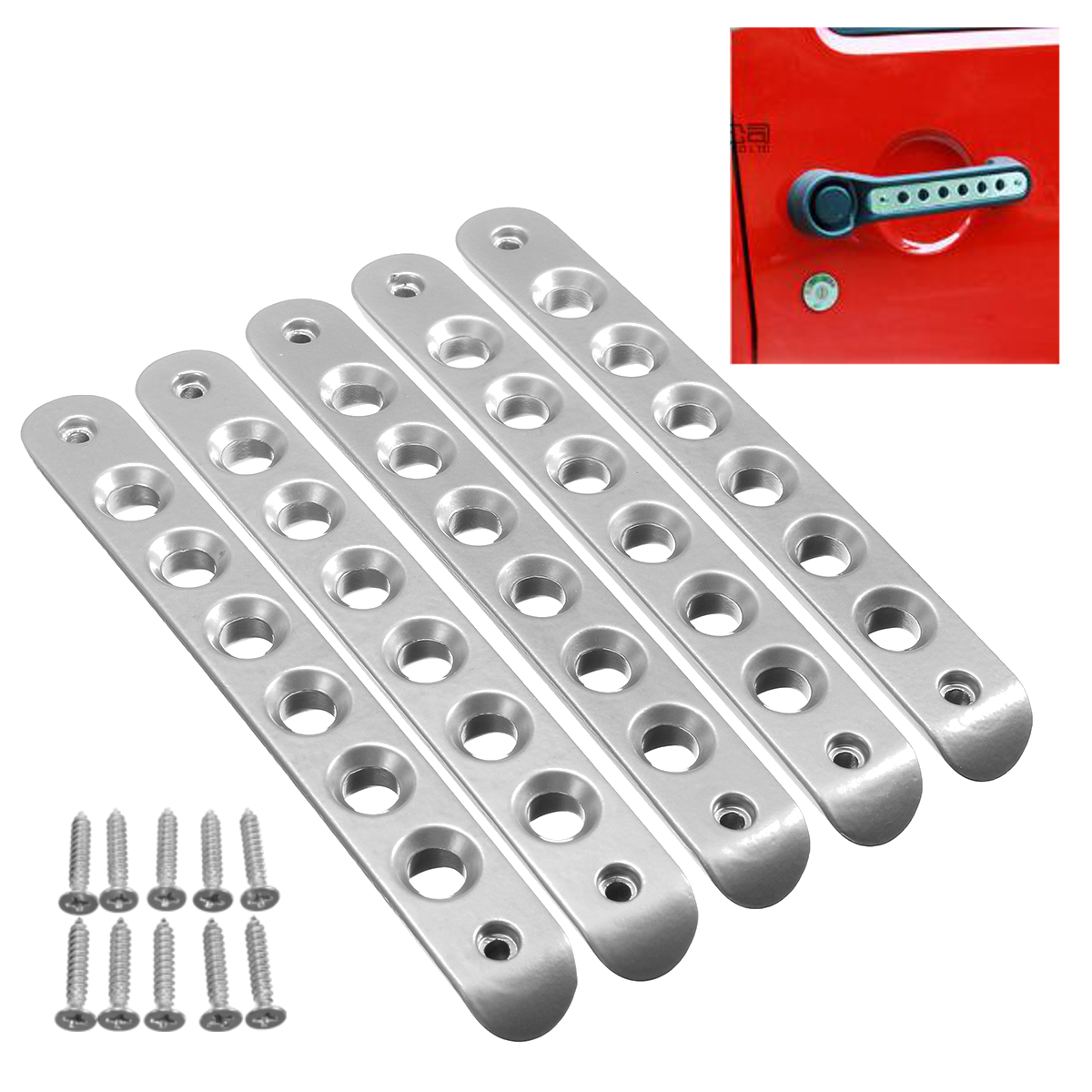 5PCS-Door-Handle-And-Tailgate-Aluminum-Trims-Insert-For-Wrangler-2007-2017-1237767