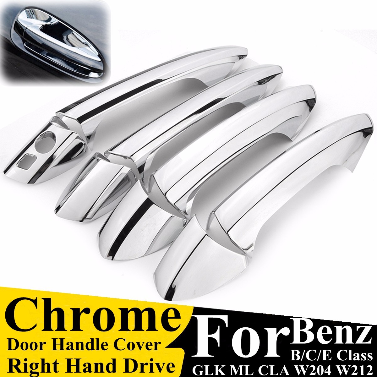 8PCS-ABS-Chrome-Side-Door-Handles-Cover-Trim-For-Mercedes-Benz-BCEGLKML-Right-Hand-Drive-1175226