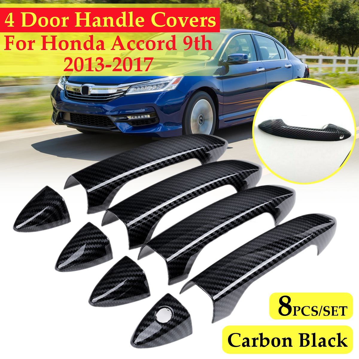 8Pcs-Car-Carbon-Black-4-Door-Handle-Covers-Set-For-Honda-Accord-9th-2013-2017-1661623