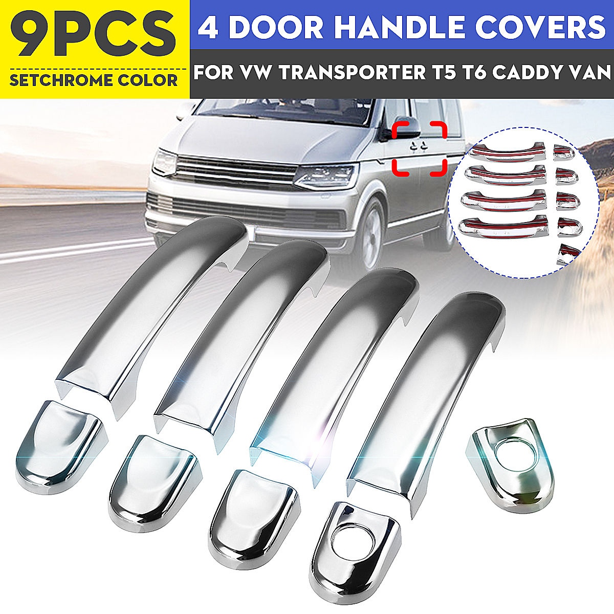 9Pcs-Set-ABS-Chrome-4-Door-Handle-Cover-For-VW-Transporter-T5-T6-Caddy-Van-1709528