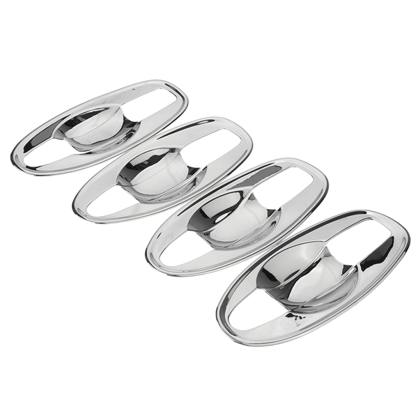 Car-Door-Handle-Bowl-Covers-Trim-Inserts-Chrome-for-NISSAN-ROGUE-2014-2015-2016-1065842