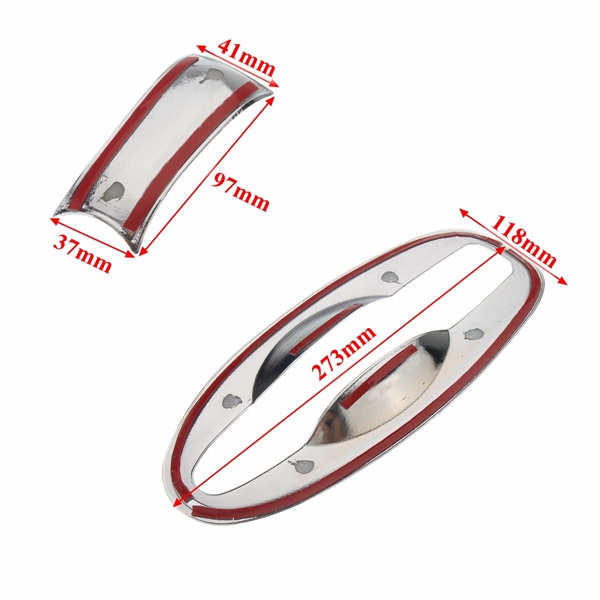 Car-Door-Handle-Bowl-Covers-Trim-Inserts-Chrome-for-NISSAN-ROGUE-2014-2015-2016-1065842