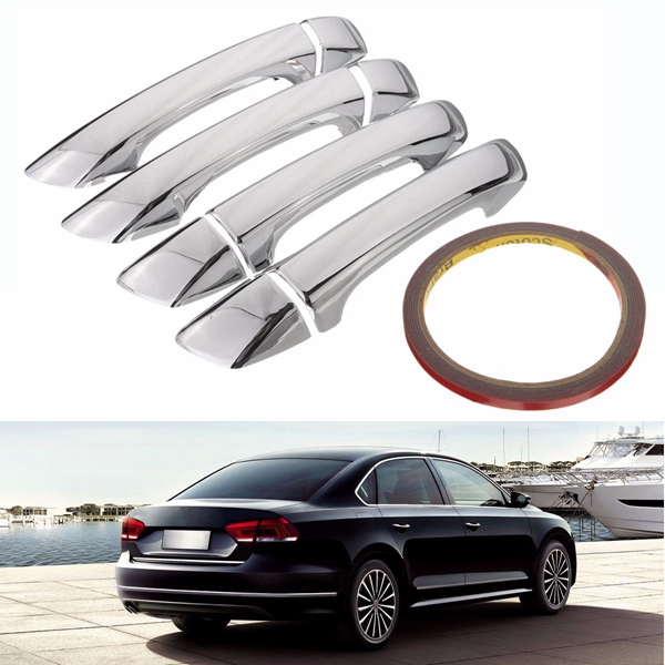 Car-Door-Handle-Cover-Trim-Chrome-Kit-for-VW-Passat-B6-3C-CC-2006-2010-07-08-09-1065840
