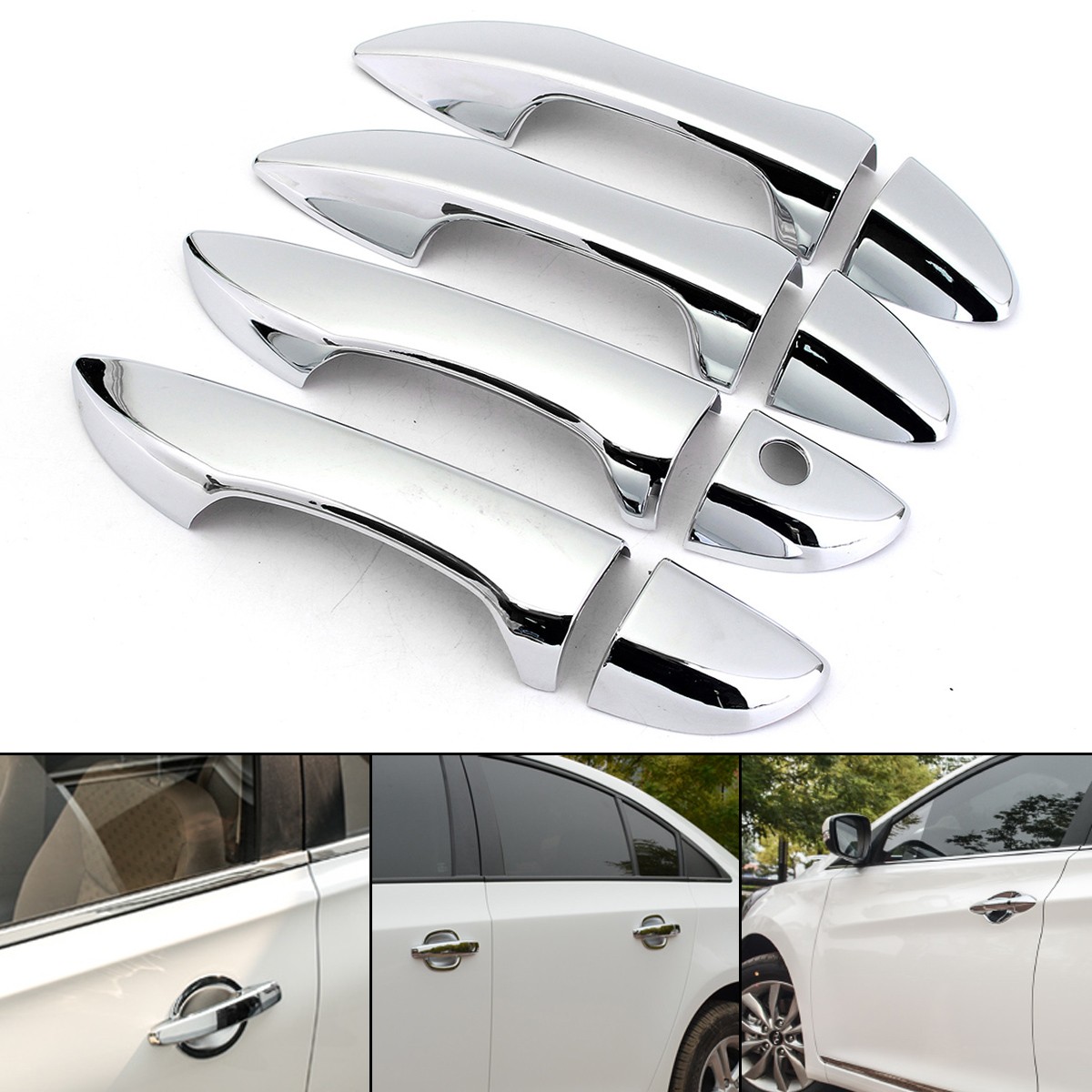 Chrome-Car-Side-Door-Handle-Catch-Covers-for-2014---2016-TOYOTA-Corolla-1117426