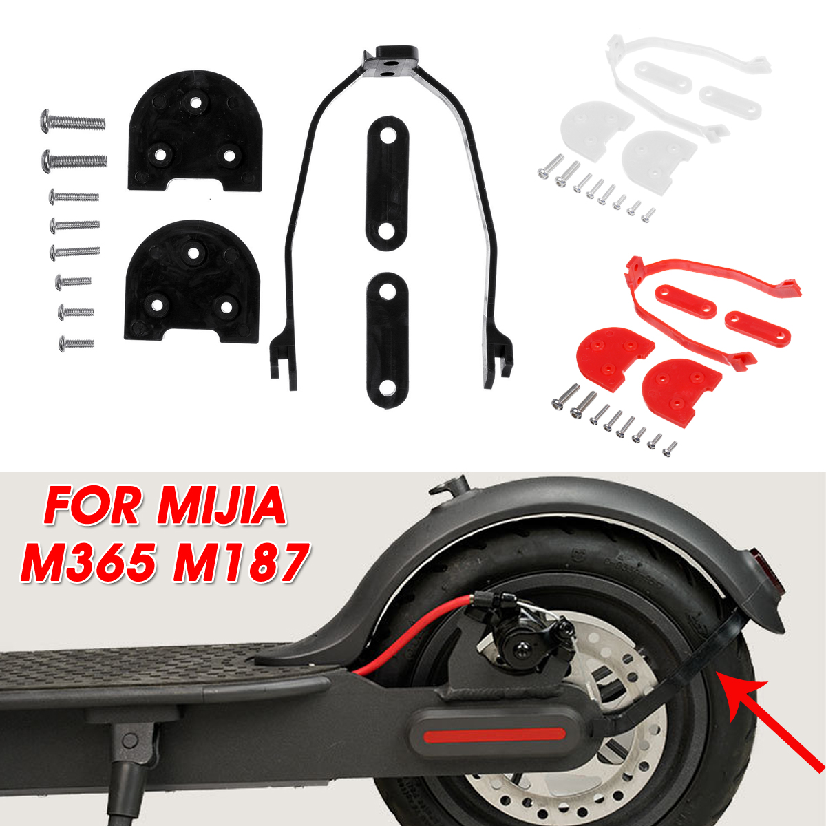 10quot-Wheel-Accessories-Fender-Anti-Break-Bracket-Shock-Absorber-Damping-For-M365-M187-1634517