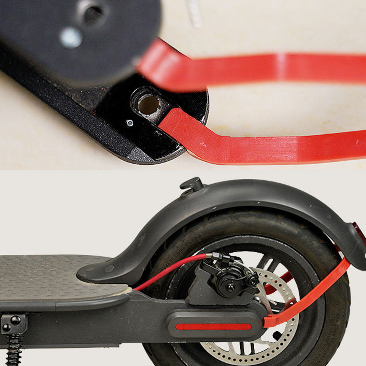 10quot-Wheel-Accessories-Fender-Anti-Break-Bracket-Shock-Absorber-Damping-For-M365-M187-1634517