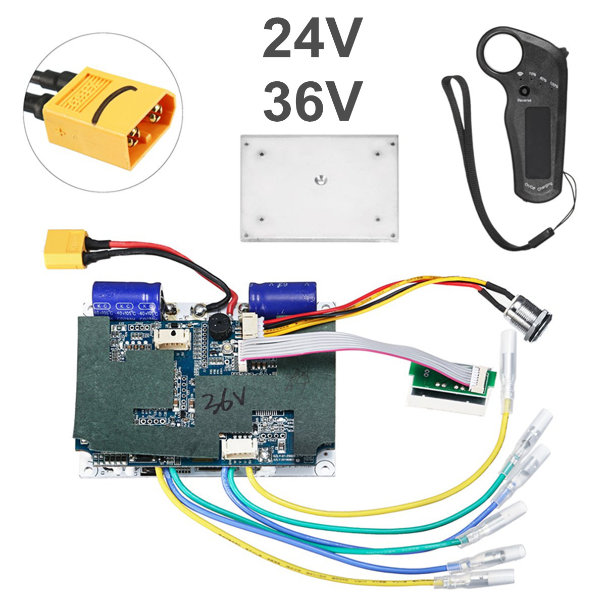 2436V-Dual-Motors-System-Wheel-Hub-Driver-Pulse-Longboard-Skateboard-Controller-Remote-ESC-Substitut-1504629