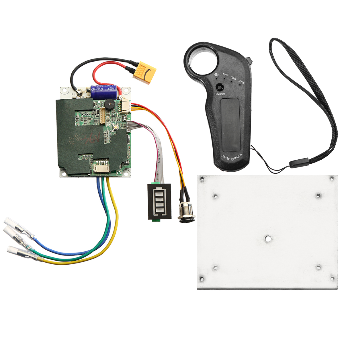 2436V-Single-Belt-Motor-Electric-System-Driver-Noninductive-Longboard-Skateboard-Controller-1381110
