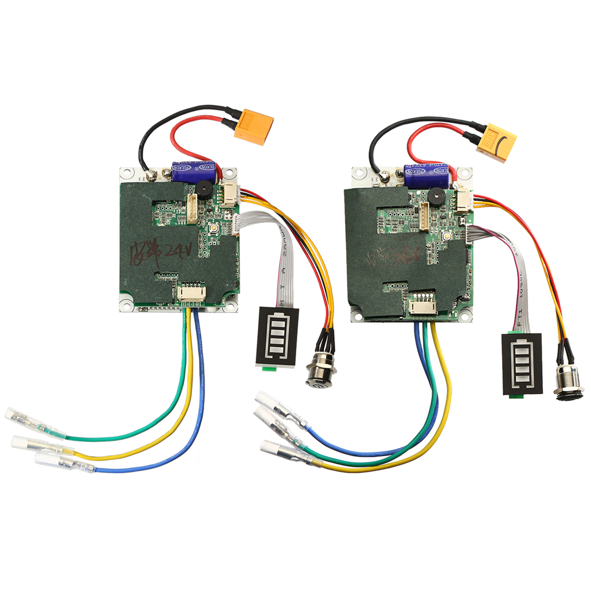 2436V-Single-Wheel-Hub-Motor-Electric-System-Driver-Pulse-Longboard-Skateboard-Controller-Remote-ESC-1504245