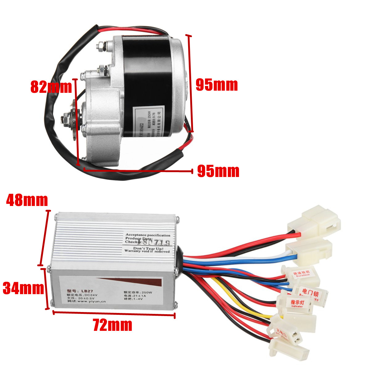 24V-250W-Electric-Bike-Conversion-Scooter-Motor-Controller-Kit-For-20-28inch-Ordinary-Bike-Kit-1362360