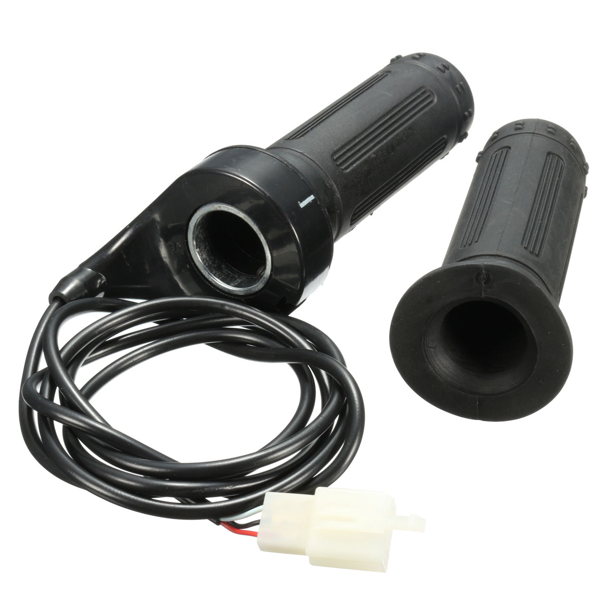 24V-36V-48V-3-Wire-Twist-Throttle-Hand-Grip-For-Electirc-Scooter-Bike-78quot-Handlebar-1072620