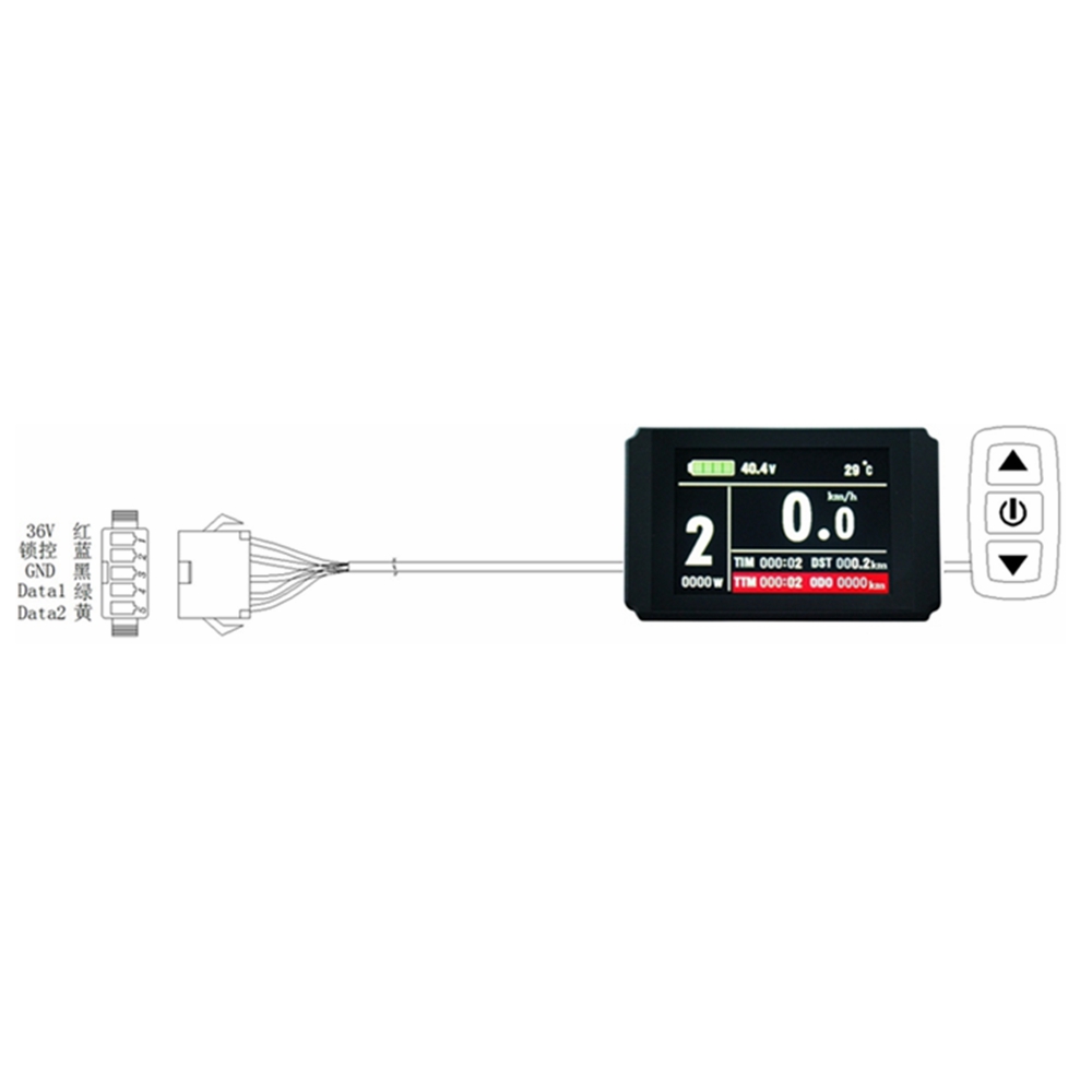 24V36V48V-Kunteng-KT-LCD8H-display-Electric-Bicycle-Accessories-LC8U-TFT-Display-Waterproof-Contact--1582868