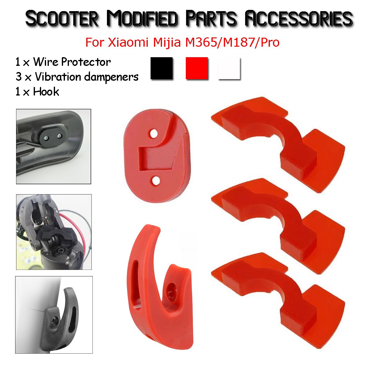 5Pcs-Starter-Kits-Modified-Accessories-Parts-Tool-For-Xiaomi-Mijia-Scooter-M365M187Pro-1557688