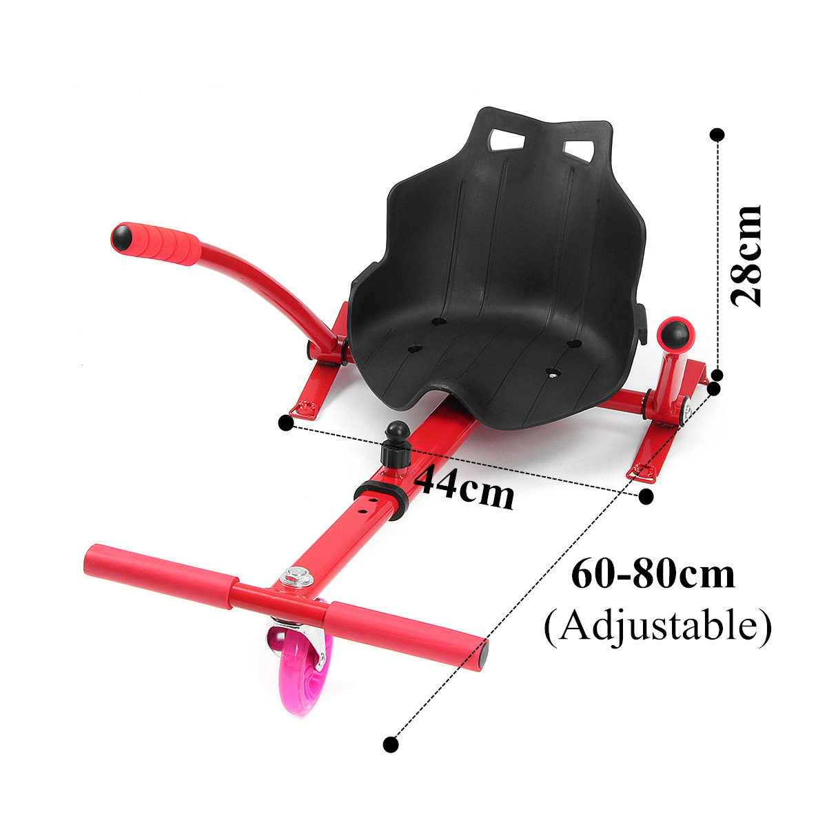 Adjustable-Kart-Seat-Holder-Stand-For-65-8-10-Go-Kart-Balance-Scooter-Red-1426601