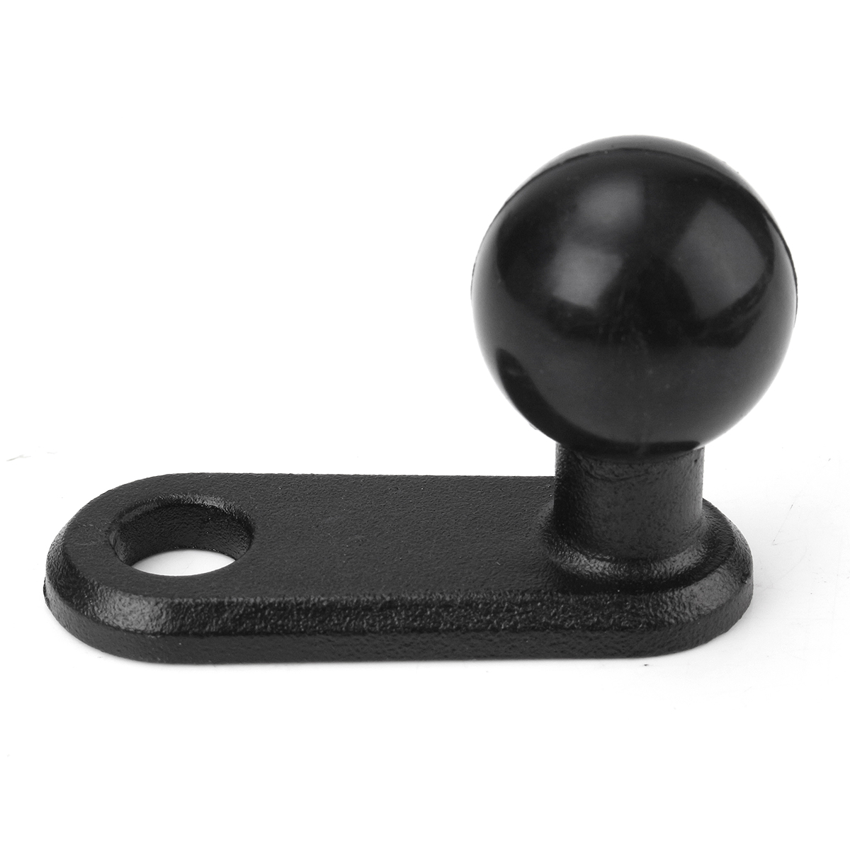 Black-Mounts-225inch-x-087inch-Motorcycle-Base-With-11mm-Hole-and-1inch-Ball-1199020