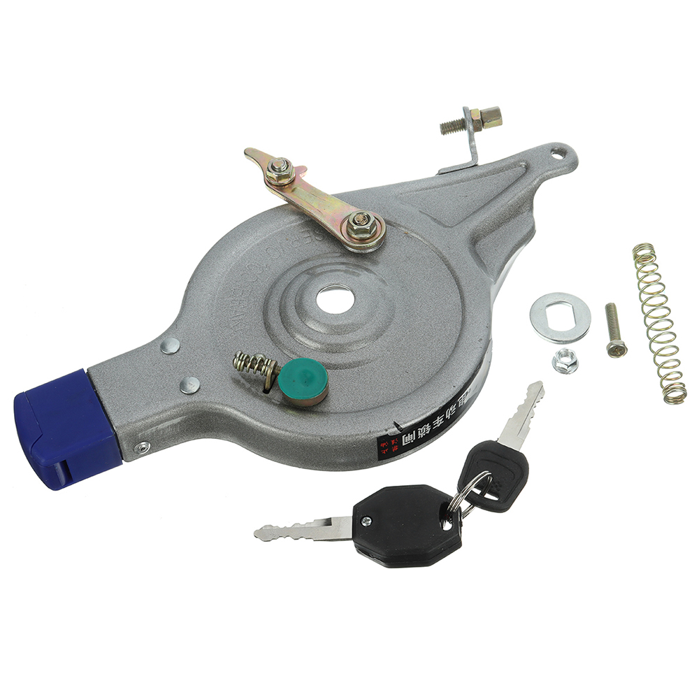 Drum-Brake-Pads-100-With-Key-Lock-Rear-Axle-For-Electric-Bicycle-Scooter-Accessory-1808153