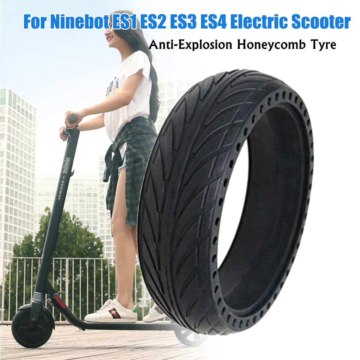 Durable-Honeycomb-Tyre-Anti-Explosion-Tire-Tubeless-Solid-For-Ninebot-ES1234-Electric-Scooter-1545052