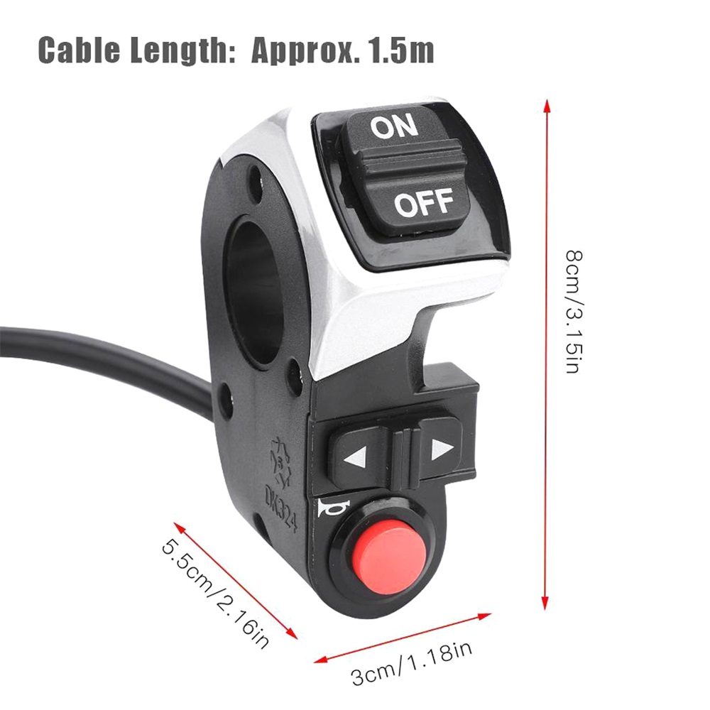 Horn-Turn-Signal-Light-ON-OFF-Handle-Switch-for-F-Best-Electric-Scooter-Bicycle-Universal-1824335