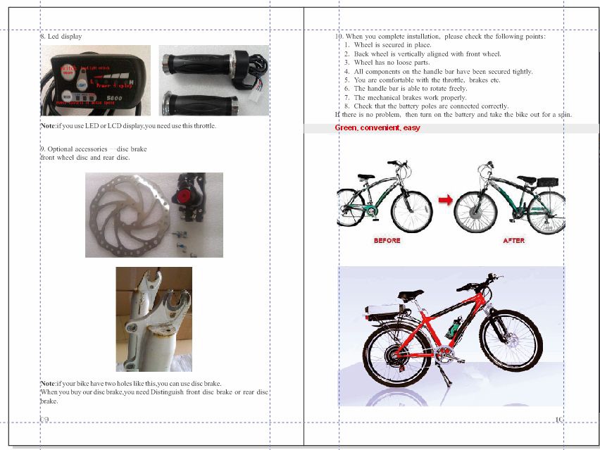LCD--48V-1000W-26inch-Hight-Speed-Scooter-Electric-Bicycle-E-bike-Hub-Motor-Conversion-Kit-1237014