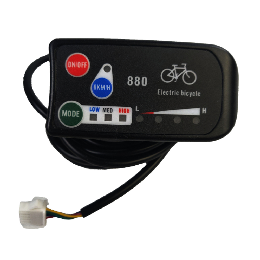 LED880 36V 48V Electric Bicycle Display Meater E bike Controller
