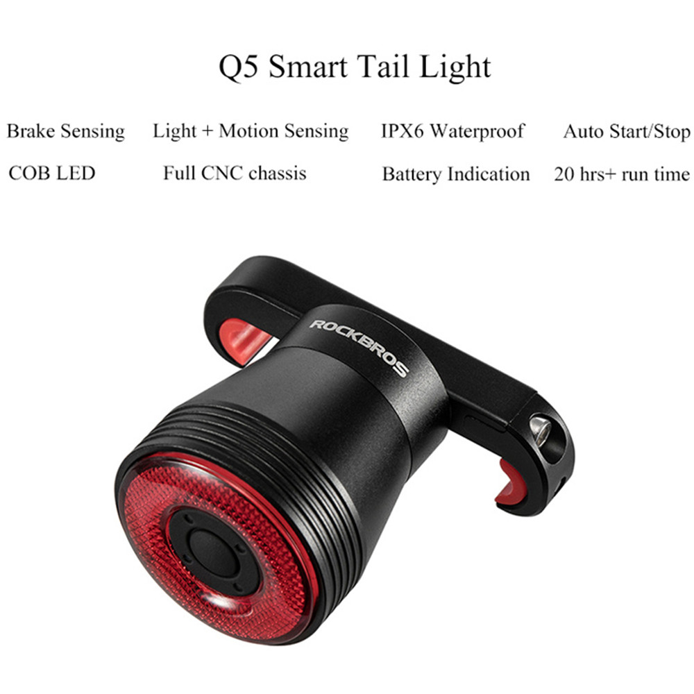 ROCKBROS-Q5-Smart-Auto-Brake-Sensing-Bike-Rear-Light-IPx6-Waterproof-LED-Bicycle-Light-USB-Charging--1810319