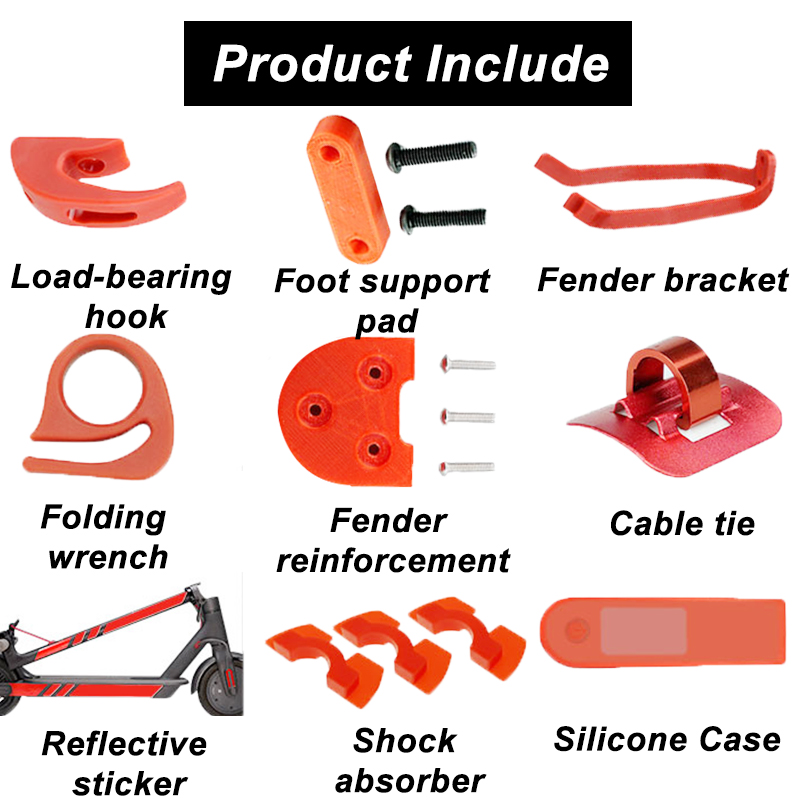Starter-Kit-Dash-Wrench-Fender-Bracket-Parts-Scooter-Accessories-For-M365-M187--PRO-Scooter-1555920