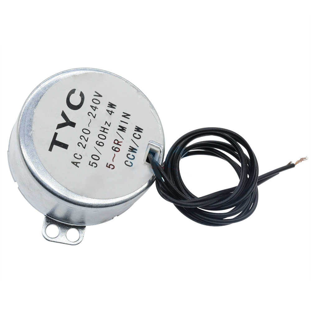 TYC-50-AC-220-240V-AC-12V-5060Hz-Synchron-Motor-5-6RPM-Robust-Drehmoment-4W-CWCCW-1814292
