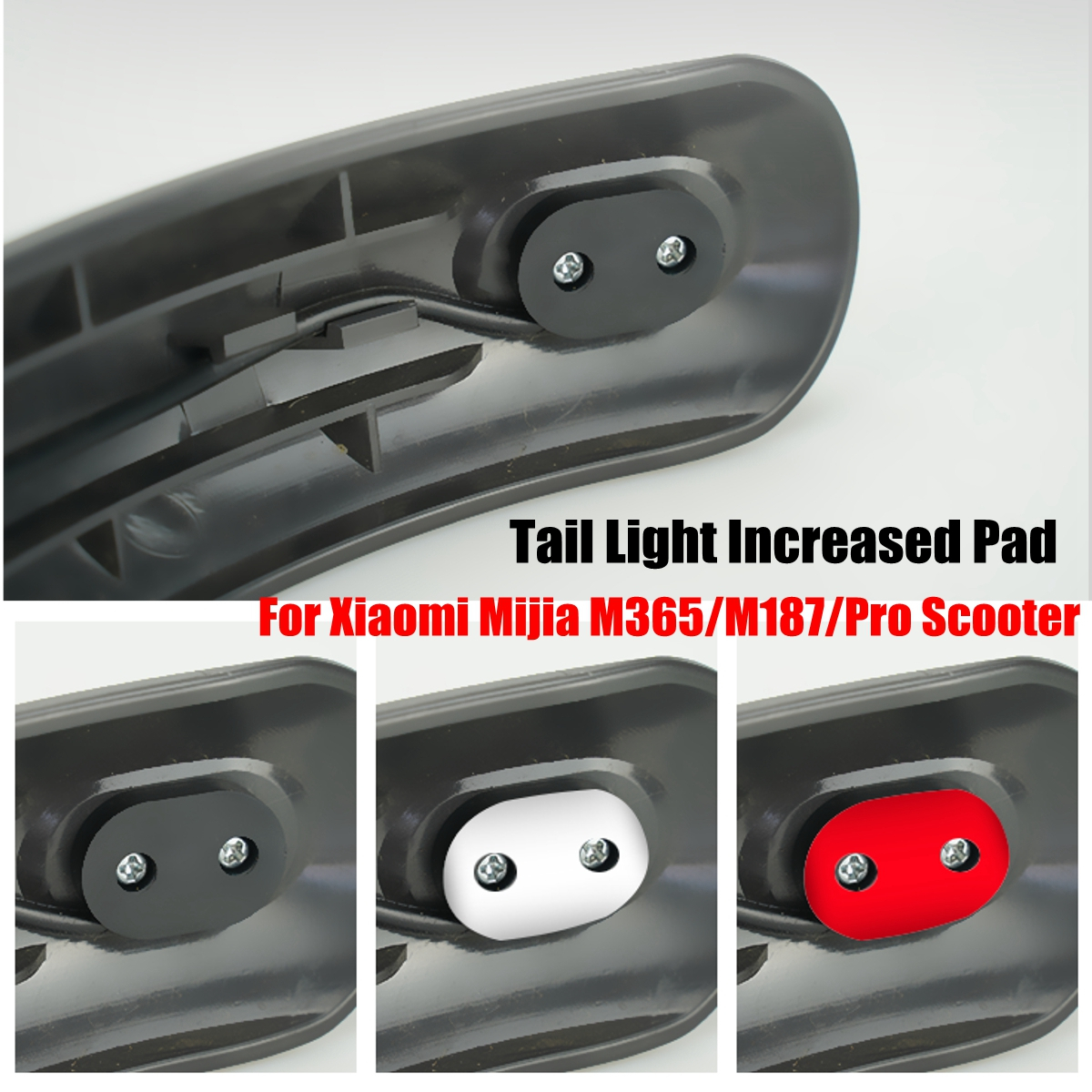 Tail-Light-Wire-Protector--Anti-Vibration-Shims--kick-Stand-Cap-for-M365M187Pro-Scooter-Modified-Par-1557695