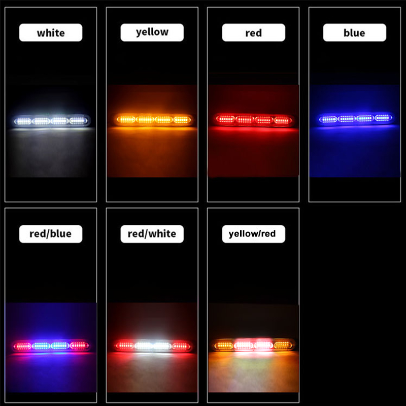 12-24V-72W-24LED-Car-Strobe-Light-Side-Maker-Lamp-Waterproof--MultiColor-For-Truck-Van-Off-Road-ATVs-1789137