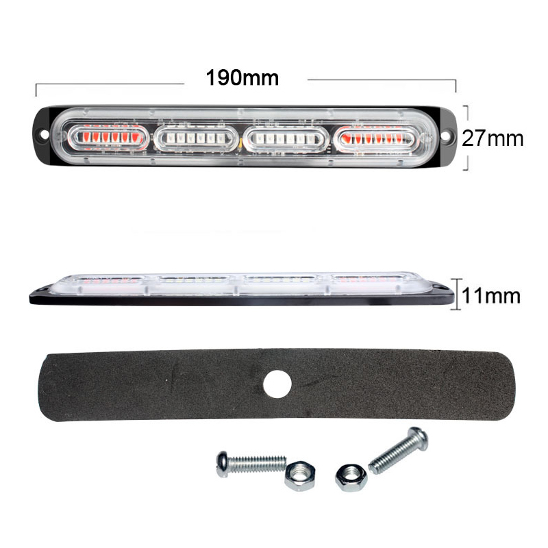 12-24V-72W-24LED-Car-Strobe-Light-Side-Maker-Lamp-Waterproof--MultiColor-For-Truck-Van-Off-Road-ATVs-1789137