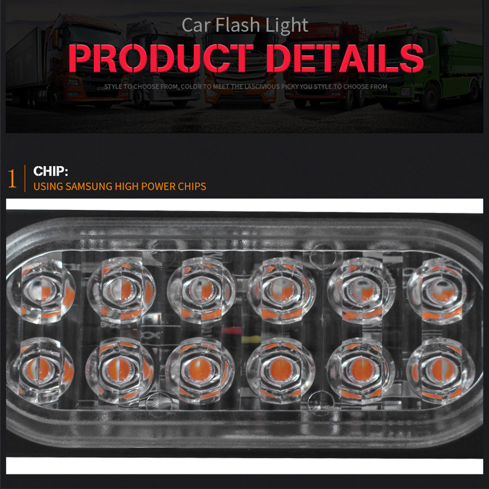 12LED-Amber-Car-Emergency-Flashing-Light-vehicle-Strobe-Flash-Warning-Lamp-6500K-1224V-36W-18-Kind-F-1686070