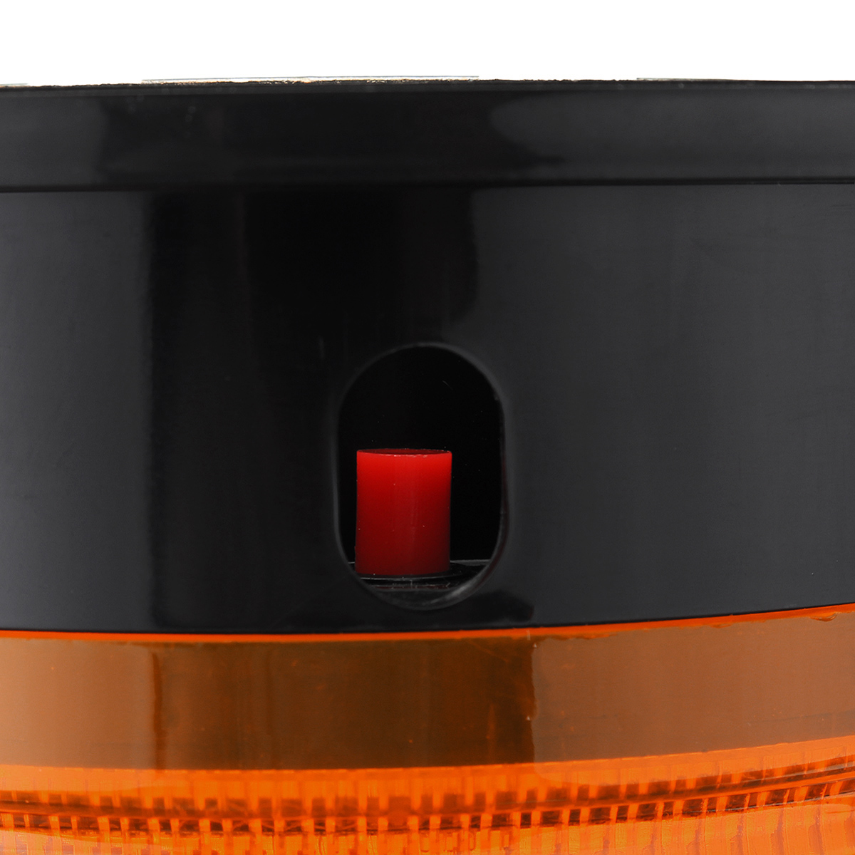 12V-Round-Roof-Solar-LED-Magnetic-Beacon-Light-Emergency-Warning-Strobe-Yellow-IP65-Waterproof-1607856
