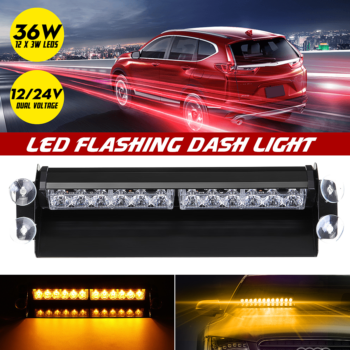 12V24V-12LED-Car-Flashing-Dash-Warning-Emergency-Light-Bar-Recovery-Strobe-Amber-Lamp-Beacons-Univer-1606110