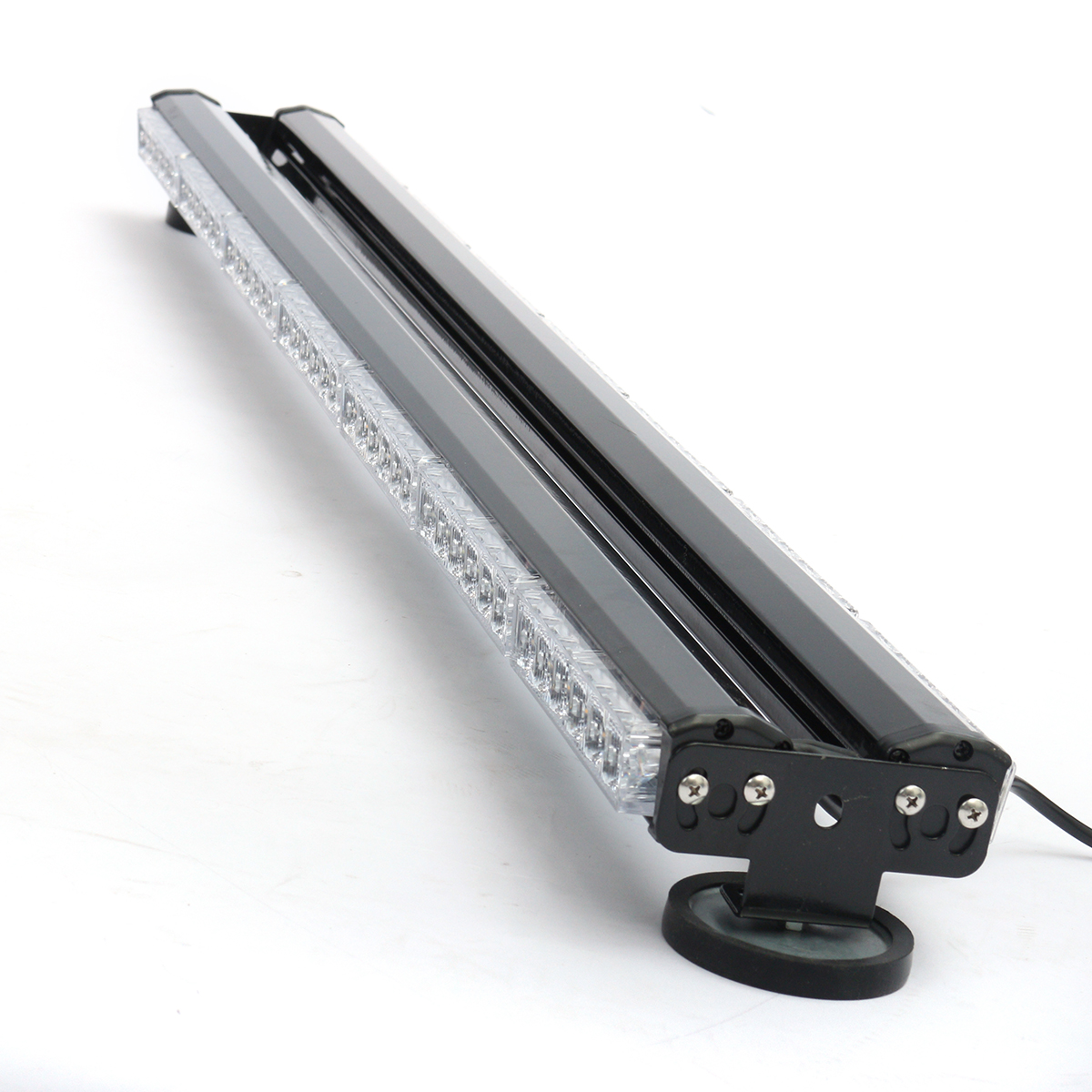 26Inch-162W-LED-Emergency-Warning-Lights-Bar-Double-Side-Flash-Strobe-Lamps-12V-YellowWhite-1417533