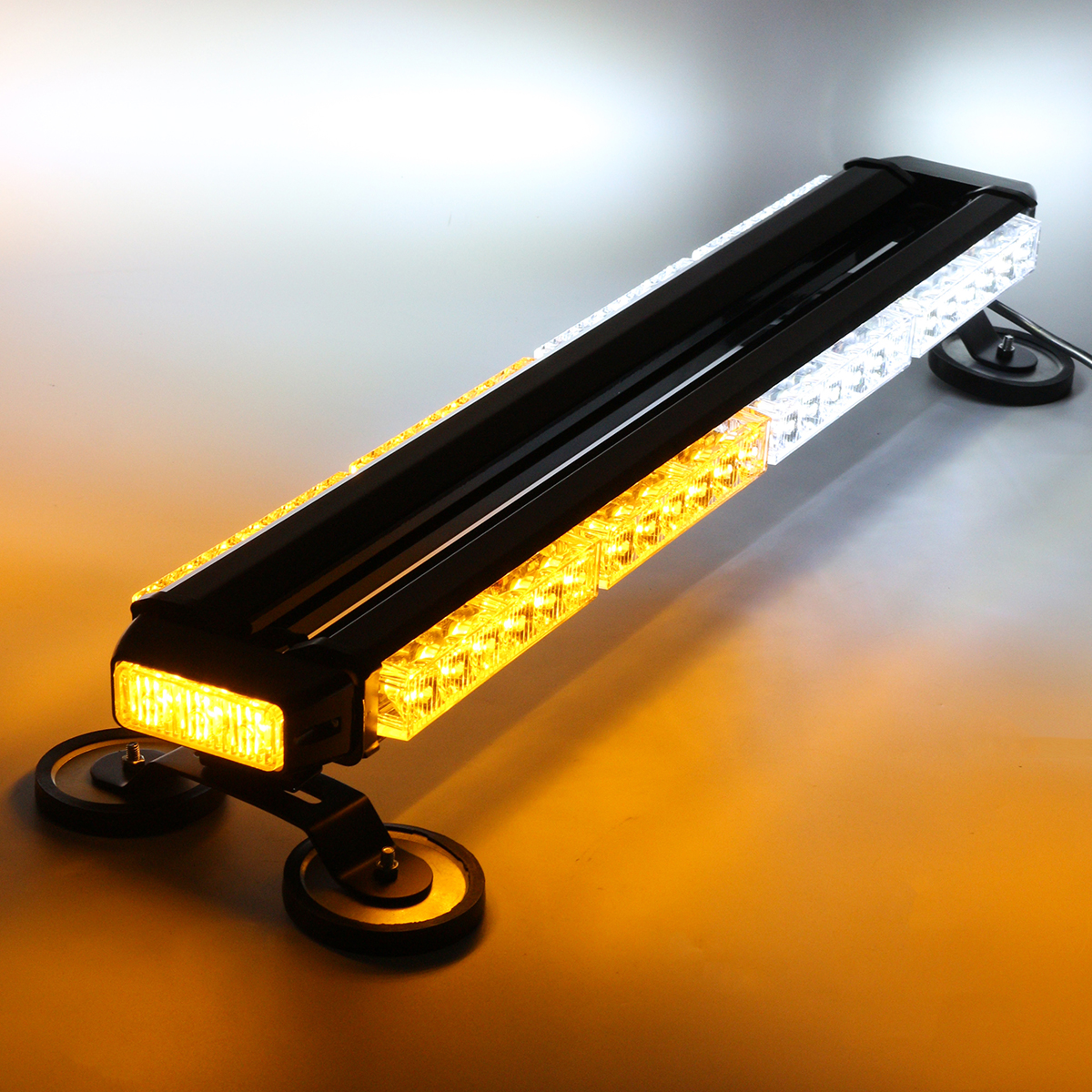 26Inch-162W-LED-Emergency-Warning-Lights-Bar-Double-Side-Flash-Strobe-Lamps-12V-YellowWhite-1417533