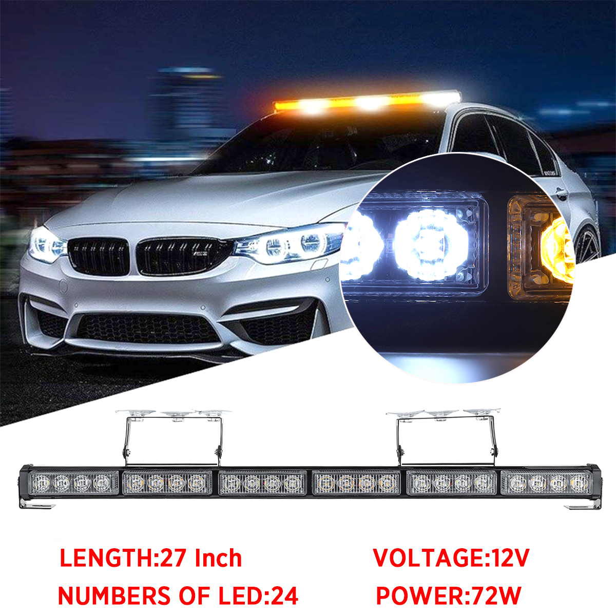 27-24-LED-Car-Emergency-Warning-Flashing-Strobe-Light-Bar-Lamp-Roof-Windshield-1778962