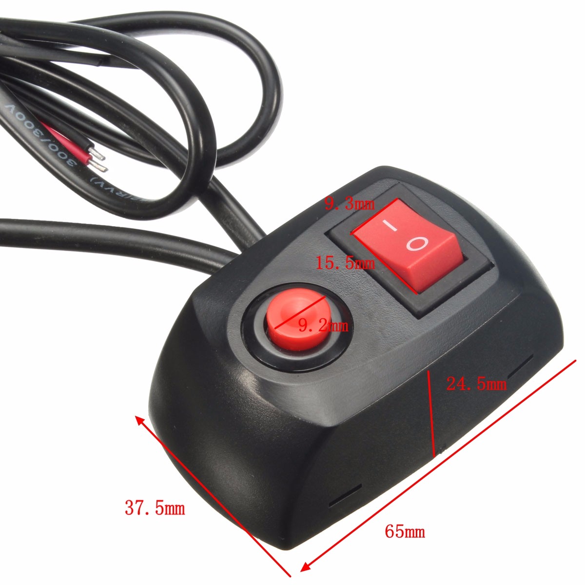 2PCS-12V-6-LED-Strobe-Lamp-Car-Truck-Warning-Flashing-Emergency-Grille-Bar-1787492